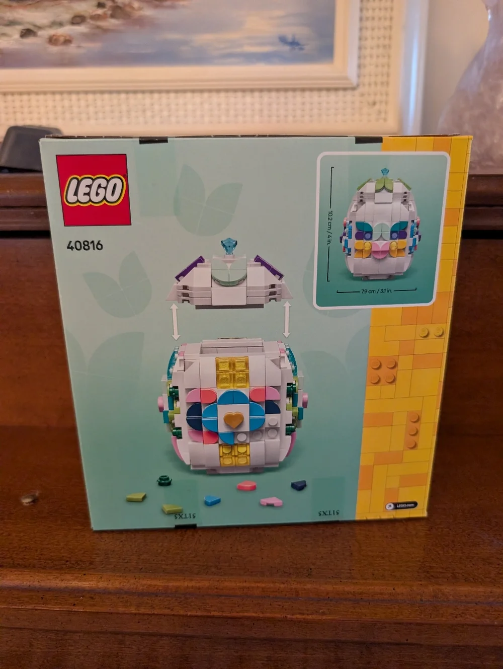 LEGO Decorative Easter Egg Set 386 Pieces #40816 Ages 9+ New Sealed